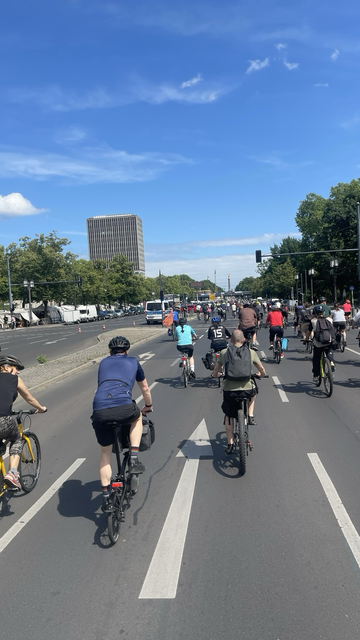 RadDemo - Sternfahrt  Berlin
