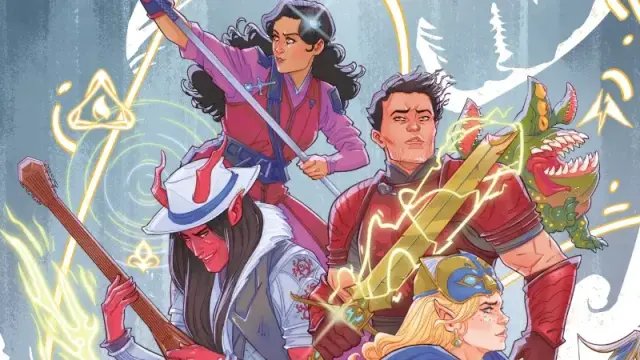 Cover art from "The Fallbacks" DnD comic from Dark Horse.