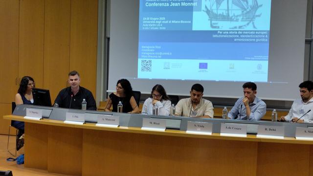 Yuri Shpetko and other speakers at the closing session of THEuMa 2025.