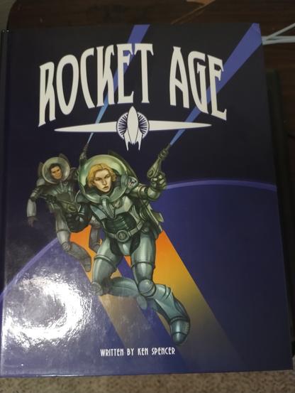 Rocket Age Core RPG hard cover book