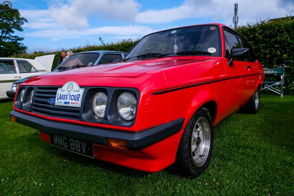 red ford escort Mk2
