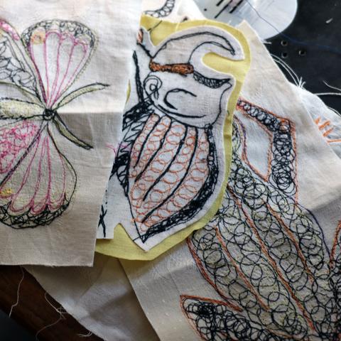 hand sewn badges