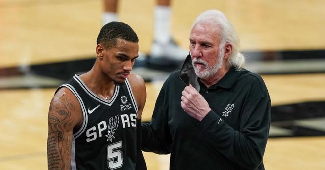 How Gregg Popovich went above and beyond to help Dejounte Murray and his family
