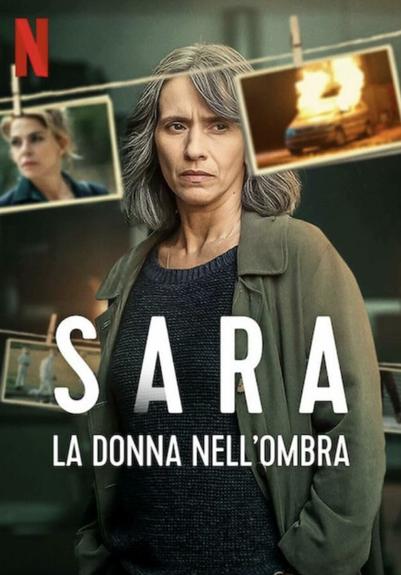 The poster for Sara: Woman in the Shadows shows Teresa Saponangelo as Sara.