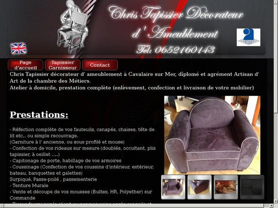 Tapissier décorateur Chris Tapissier Décorateur d'Ameublement à #CavalairesurMer (#Var) Christophe Mannes est tapissier garnisseur décorateur d'ameublement à Molières Cavaillac. Il réalise le re...
Suite 👉 https://artisansdupatrimoine.fr/professionnel/7194/chris-tapissier-decorateur-dameublement-cavalaire-sur-mer
#Artisan #Restauration #Patrimoine