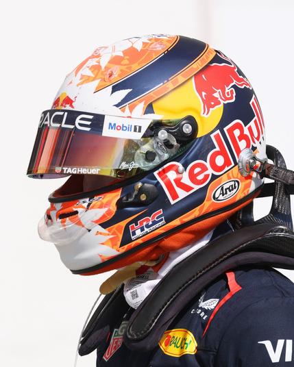 Yuki's 100th GP helmet from Canada.