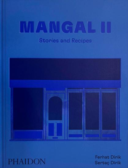 Book cover, all in blues