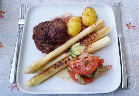 Das Essen ist serviert