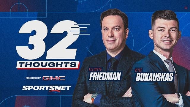[32T] 38:30 As the buyout window opens today, Friedman says Justin Holl is a name to watch among others (TJ Brodie, Dumba, Grubauer).