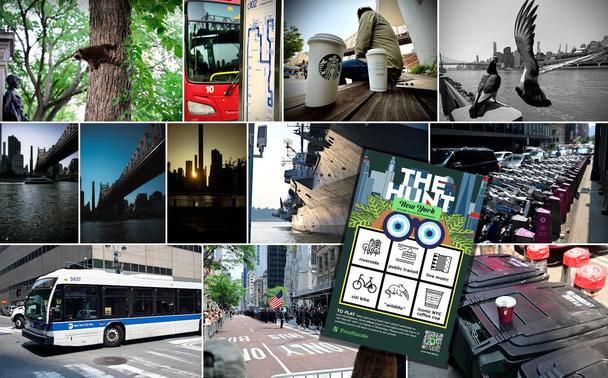 a collage of photos of new york city