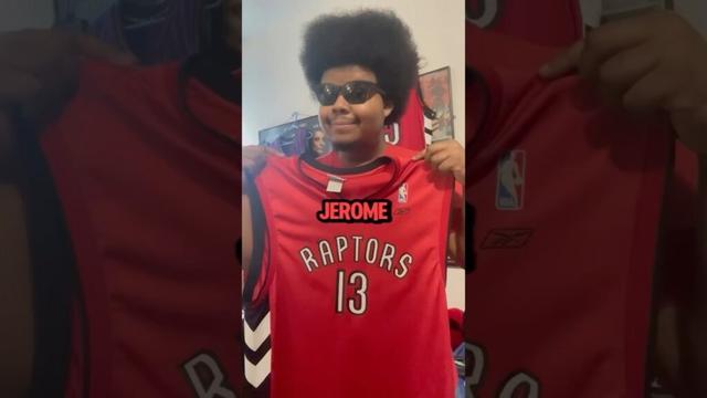 #junkyarddogjw Raptor fan favourite! 🦖#jeromewilliams #jyd #RaptorsOG #basketball #toronto #raptors