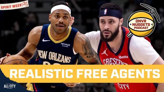 Who are the best realistic free agents that the Nuggets could sign? | DNVR Nuggets Podcast LIVE