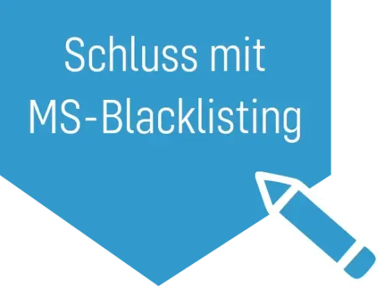 Schluss mit MS-Blacklisting