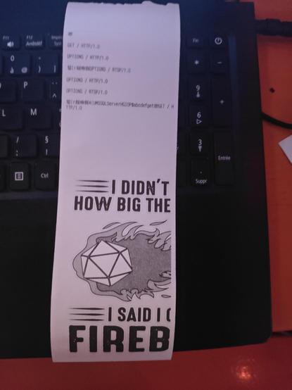 Cropped reciept about fireballs and dnd