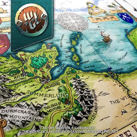 The colouring of the map is almost complete!