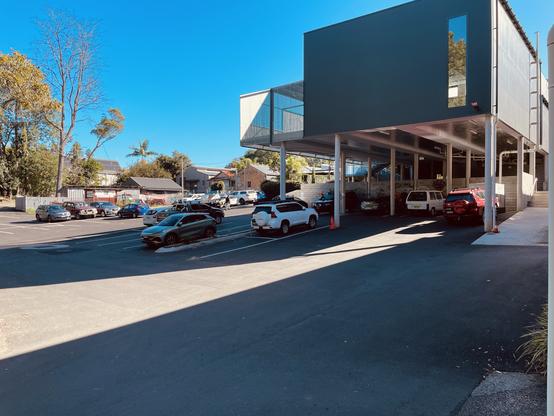 But Bellingen wants more parking on hot asphalt for private fossil fuel vehicles. Many trees had to go for this carpark.