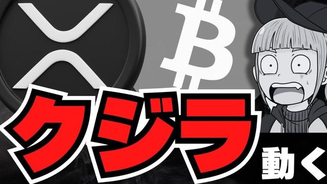 【仮想通貨】リップルクジラがまた動く。ビットコイン＆XRPはどうなる？