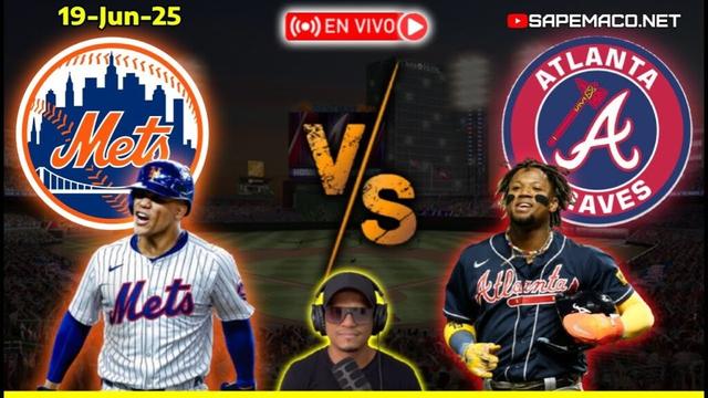 New York METS vs Philadelphia PHILLIES, en Vivo. (20-06-25)
