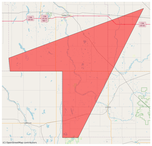 Severe Thunderstorm Warning - Foster, #ND - NWS Grand Forks ND