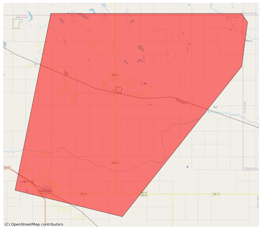 Tornado Warning - Eddy, #ND; #Griggs, #ND; #Nelson, #ND - NWS Bismarck ND