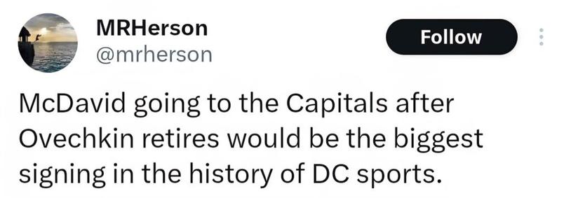 Should we sign him next year? I'm on board!