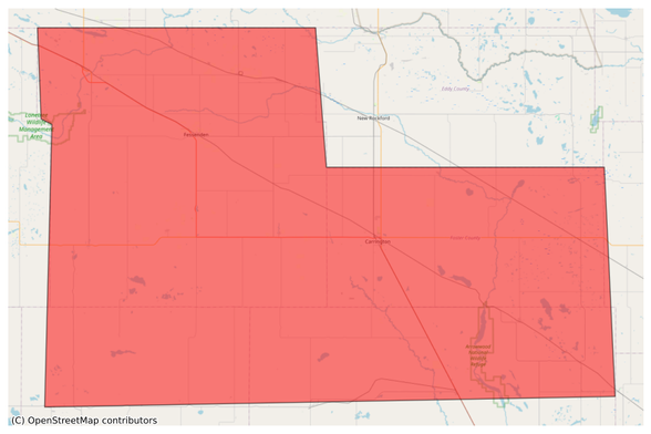 Severe Thunderstorm Warning -  - NWS Bismarck ND