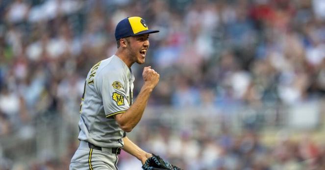 Misiorowski carries perfect game into seventh as Brewers’ rout Twins