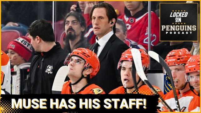The Pittsburgh Penguins 25-26 coaching staff is SET!