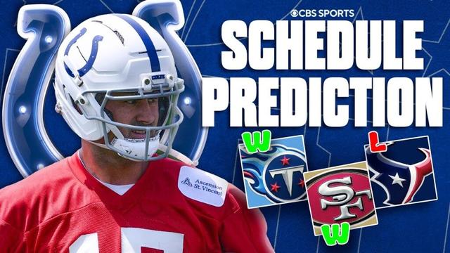 Indianapolis Colts 2025 Schedule Prediction | Daniel Jones starting QB? Colts returning to playoffs?