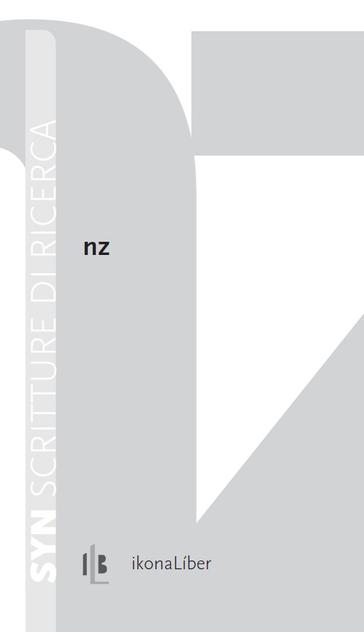 copertina di NZ, di Antonio Syxty