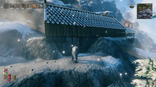 New extension to the mountain base.