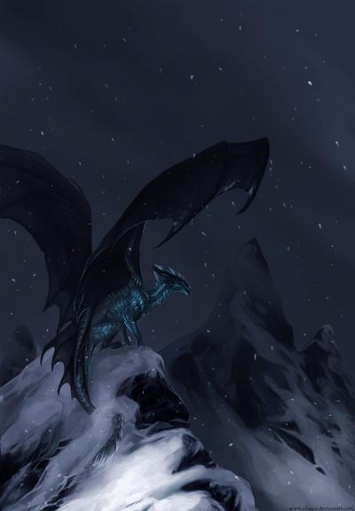 Art of a western_dragon by allagar. Sourced from e926.net