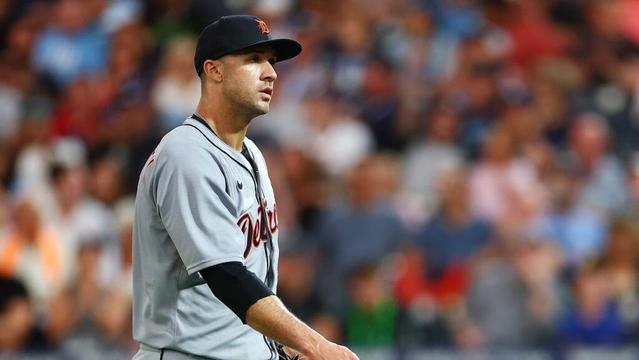 Tigers' Flaherty struggles in 14-8 loss to Rays
