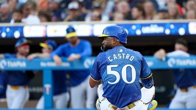 Watch Jacob Misiorowski's nasty first-inning strikeout of Willi Castro