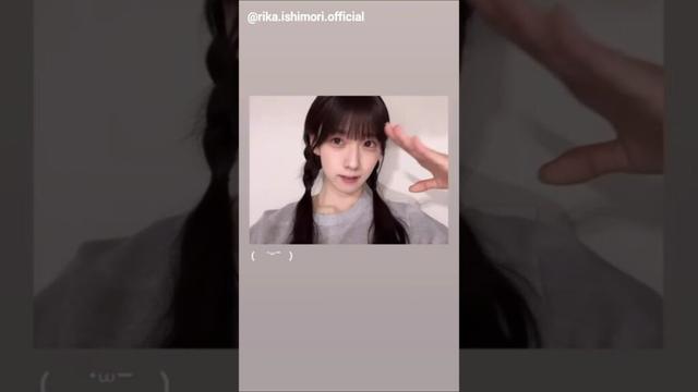 石森璃花 リカッチさんの敬礼♪Instagram 櫻坂46