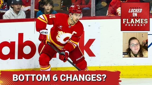 What will the Calgary Flames Bottom Six Look Like? | Dryden Hunt RE-SIGNED!
