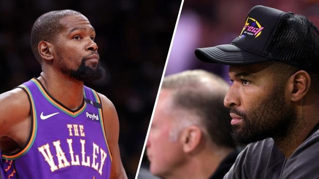 DeMarcus Cousins hits back at Kevin Durant's denial about fights breaking out in the Phoenix Suns locker room