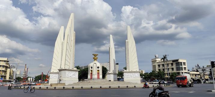 My photo of the "Democracy Monument" taken today