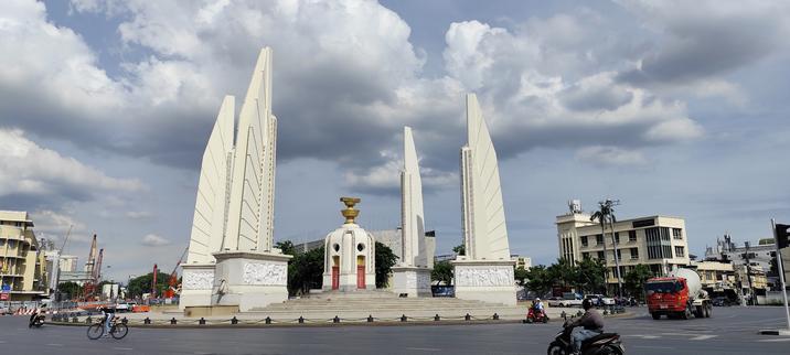 My photo of the "Democracy Monument" taken today