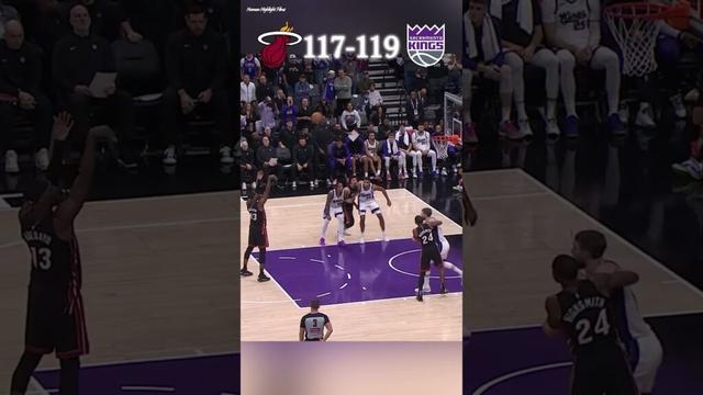 Demar Derozan with the COLD jumper to put the sacramento kings up 5 in 2OT😱#nba #basketball