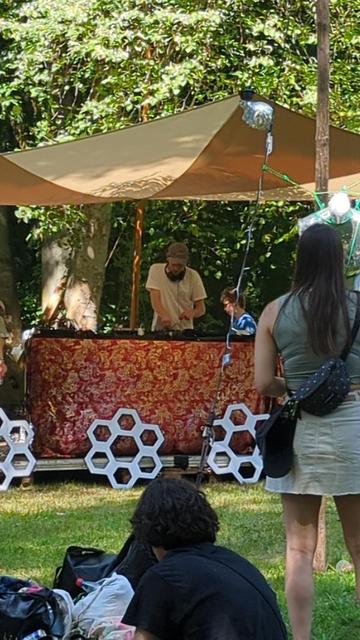 DJ freischwimmer an den turntables