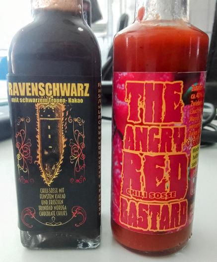 Chilisaucen
