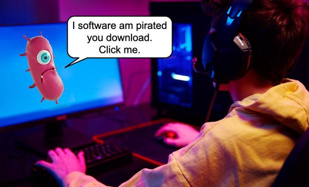 How I picture someone would actually run this malware.
