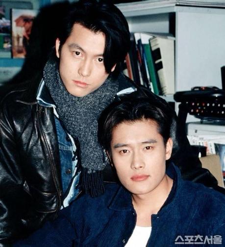 Jung Woo sung and Lee Byung Hun 1995