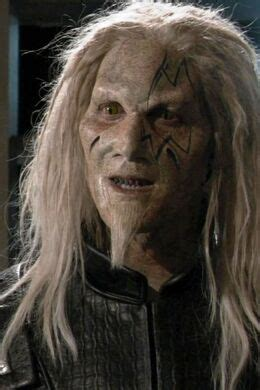 A still shot from TV series Stargate Atlantis, showing Todd the Wraith.