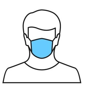 A MASK:
A now-common N95 style mask, used to filter aerosols (which can transmit viruses) or particulates (like wildfire smoke).