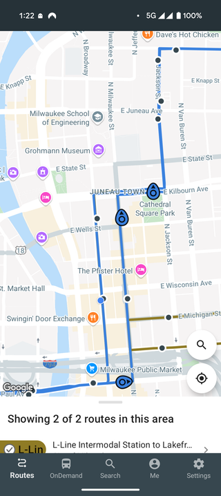 A map of the Hop