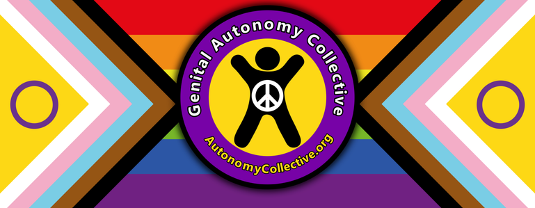 GAC logo over a mirrored progress flag banner.