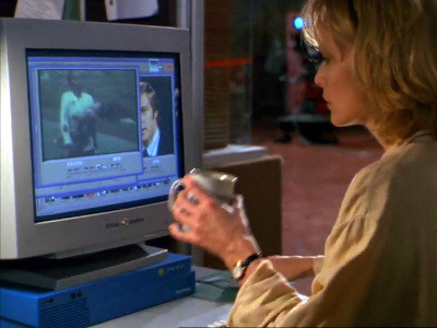Tally researched Warren's earlier career using an SGI Indy in "Up Close & Personal".