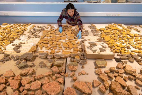 Ancient Roman masterpieces emerge from a London demolition pit.